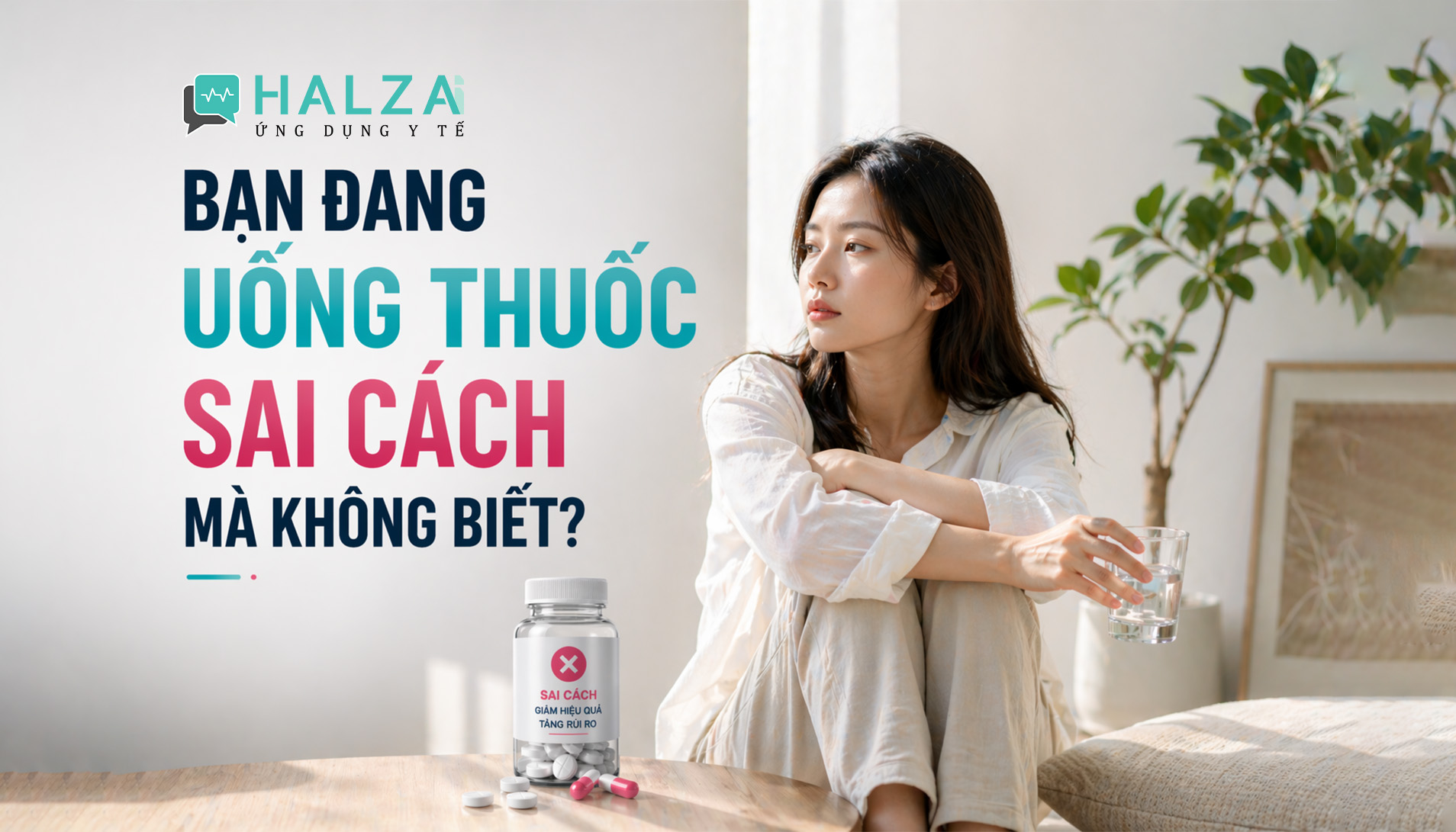 BẠN ĐANG UỐNG THUỐC SAI CÁCH MÀ KHÔNG BIẾT?